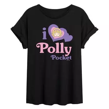 Большая футболка для юниоров "I Love Polly Pocket" Licensed Character