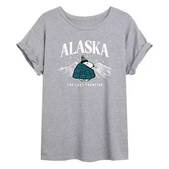 Большая футболка для юниоров Peanuts Snoopy Alaska Licensed Character