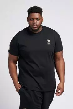 Большая футболка Player 3 U.S. Polo Assn, черный