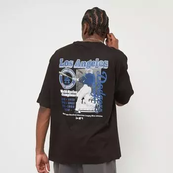 Большая футболка с изображением игрока MLB Los Angeles Dodgers New Era, цвет blknvy