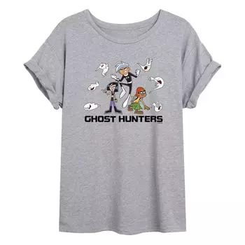 Большая футболка с рисунком Danny Phantom "Ghost Hunters" для юниоров Licensed Character
