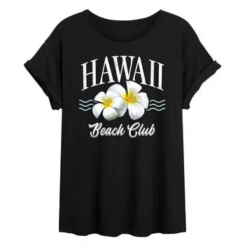Большая футболка с рисунком для юниоров Hawaii Beach Club Licensed Character