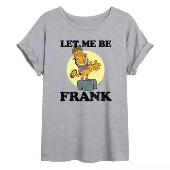 Большая футболка с рисунком Garfield для юниоров "Be Frank" Licensed Character