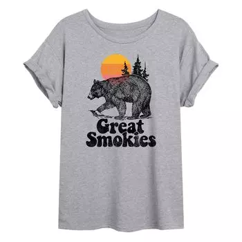 Большая футболка с рисунком Great Smokies Park для юниоров Licensed Character