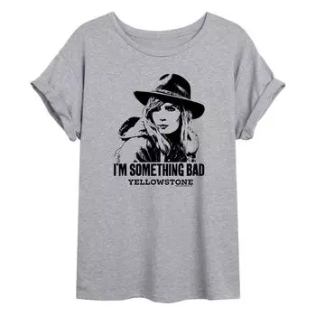 Большая футболка с рисунком «I'm Something Bad» для юниоров Yellowstone Licensed Character