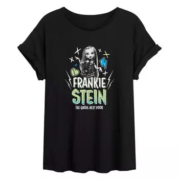 Большая футболка с рисунком Monster High Frankie Stein для юниоров Licensed Character