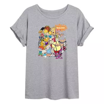 Большая футболка с рисунком Nickelodeon Group Shot 2 для юниоров Licensed Character