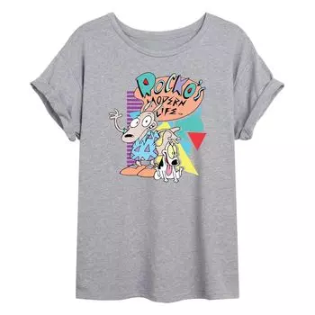 Большая футболка с рисунком Rocko's Modern Life Pose для юниоров Licensed Character