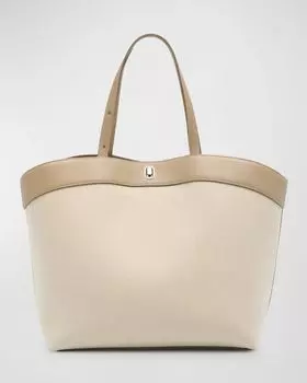 Большая холщовая большая сумка Tondo Savette, цвет Clay