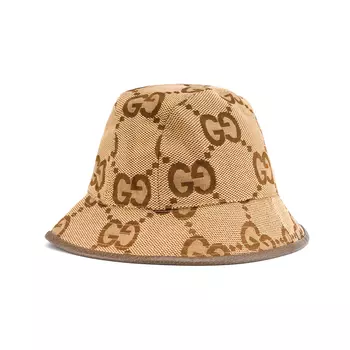 Большая холщовая панама Gg GUCCI