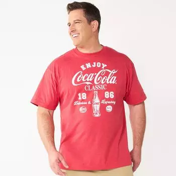 Большая и высокая футболка Coca-Cola современного кроя Licensed Character