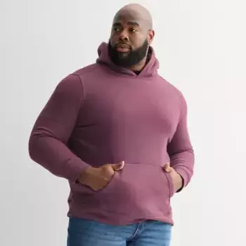 Большая и высокая супермягкая флисовая толстовка Sonoma Goods For Life, цвет mauve