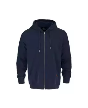 Большая и высокая утяжеленная толстовка на молнии с капюшоном Thorogood, синий