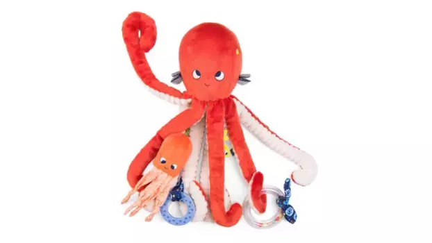Большая игрушка осьминог Fantasy4Kids от Moulin Roty