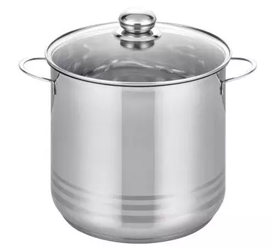 Большая кастрюля ELO Basic из нержавеющей стали с бриллиантом GD 24см, 22625