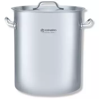 Большая кастрюля с крышкой высотой 33,7 л EDENBERG