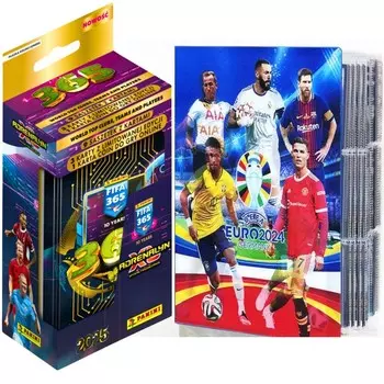 Большая Коллекционная Коробка Fifa 2025 + Альбом Футбольных Карточек 432 Panini