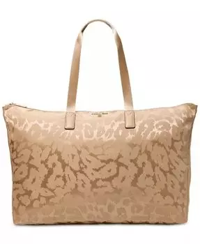 Большая компактная дорожная сумка Jet Set Travel Michael Kors, бежевый