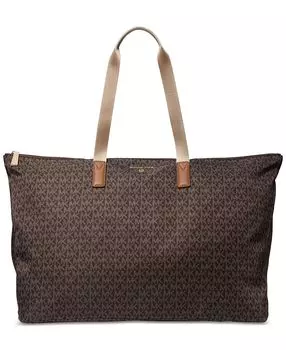 Большая компактная сумка-тоут signature jet set travel Michael Kors, мульти