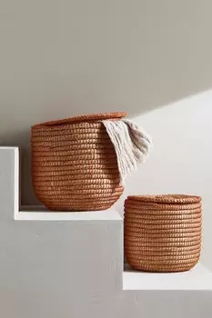 Большая корзина для хранения своими руками H&M, оранжевый