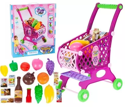 Большая корзина для покупок MalPlay