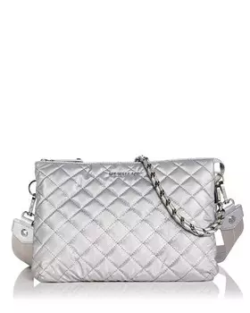 Большая Кросби Пиппа MZ WALLACE, цвет Silver