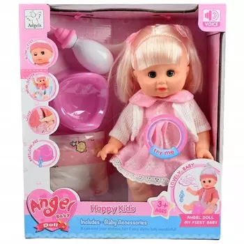 Большая Кукла, Как Живая Блондинка, Закрывает Глаза И Смеется Midex