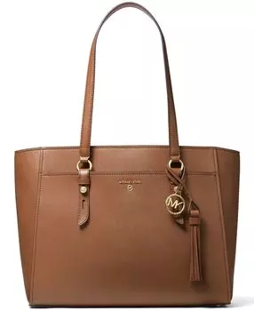 Большая многофункциональная кожаная сумка-тоут sullivan Michael Kors, мульти