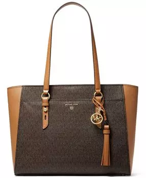 Большая многофункциональная сумка signature sullivan с молнией сверху Michael Kors, мульти