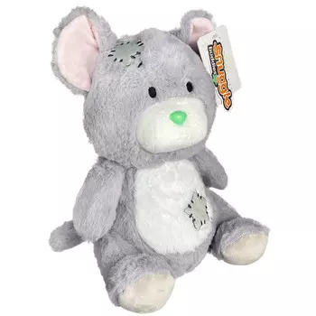 Большая мышь-талисман 34 см Snuggle Buddies Мягкая пушистая плюшевая мышь Inna marka