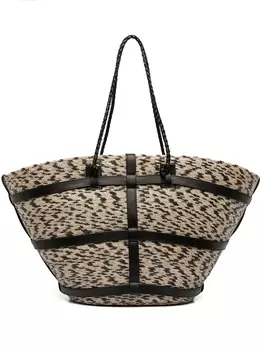 Большая плетеная сумка Watermill Altuzarra, черный