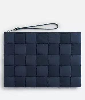 Большая плоская сумка Bottega Veneta