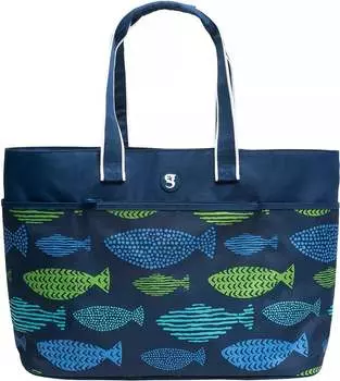 Большая пляжная сумка-тоут Geckobrands