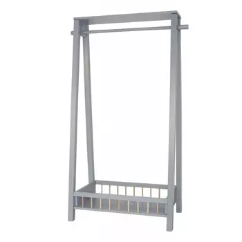 Большая серебряная вешалка для одежды Jabadabado