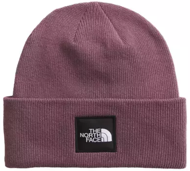 Большая шапка-бини The North Face, цвет Midnight Mauve