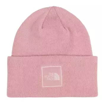 Большая шапка-бини The North Face, цвет Mauve/Tonal Patch