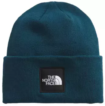 Большая шапка-бини The North Face, цвет Midnight Petrol