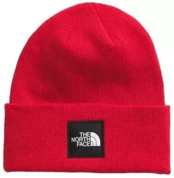 Большая шапка-бини The North Face, цвет TNF Red