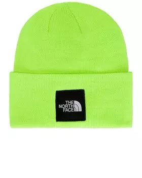 Большая шапка-коробка The North Face, цвет Safety Green