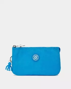 Большая синяя сумочка Kipling, синий