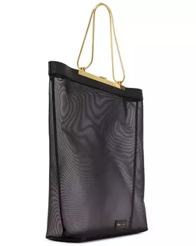 Большая сумка Augusta с цепочкой Khaite, черный