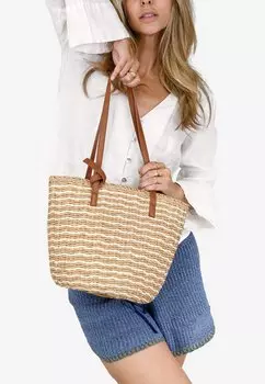 Большая сумка Bosanova с застежкой на молнию, коричневый