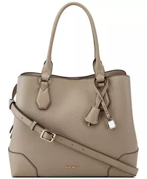 Большая сумка Brooklyn Jet Set Nine West, цвет Pumice