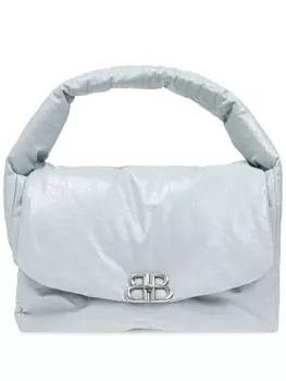 Большая сумка через плечо Balenciaga Monaco, синий