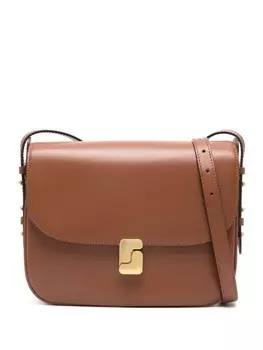 Большая сумка через плечо Belissima Soeur, коричневый
