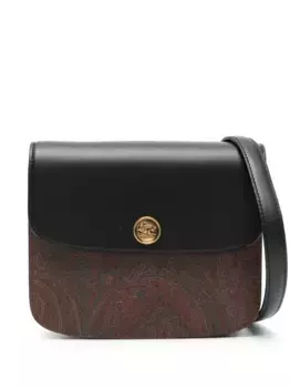 Большая сумка через плечо Essential ETRO, черный