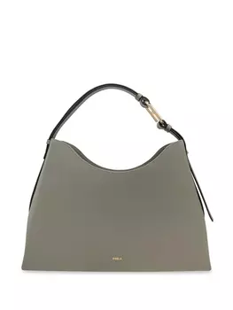 Большая сумка через плечо Furla Nuvola, зеленый