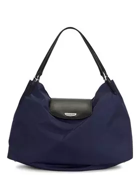 Большая сумка через плечо Geneve Hobo Balenciaga, цвет Midnight Blue & Black