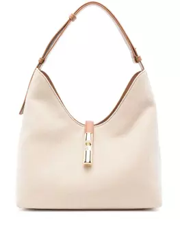 Большая сумка через плечо Goccia Furla, нейтральный