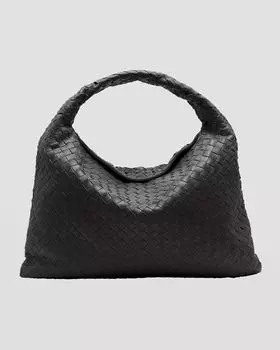 Большая сумка через плечо Hop Bottega Veneta, цвет Fondant-M Brass
